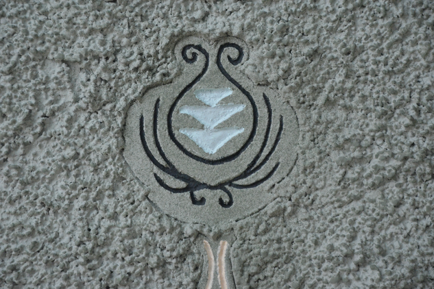 Ledererova vila, Jindřichův Hradec, detail