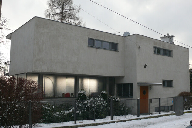 Paličkova vila, arch. Mart Stam 1931–1932, Na Babě 1779/9 (leden 2017)