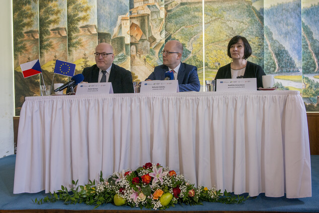 Slavnostní zahájení projektu Pernštejn – vrchnostenská okrasná zahrada